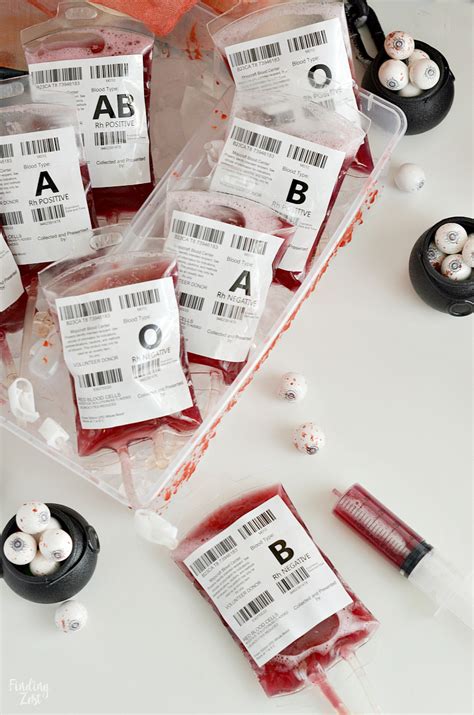 make fake blood bag|blood bag drink pouches.